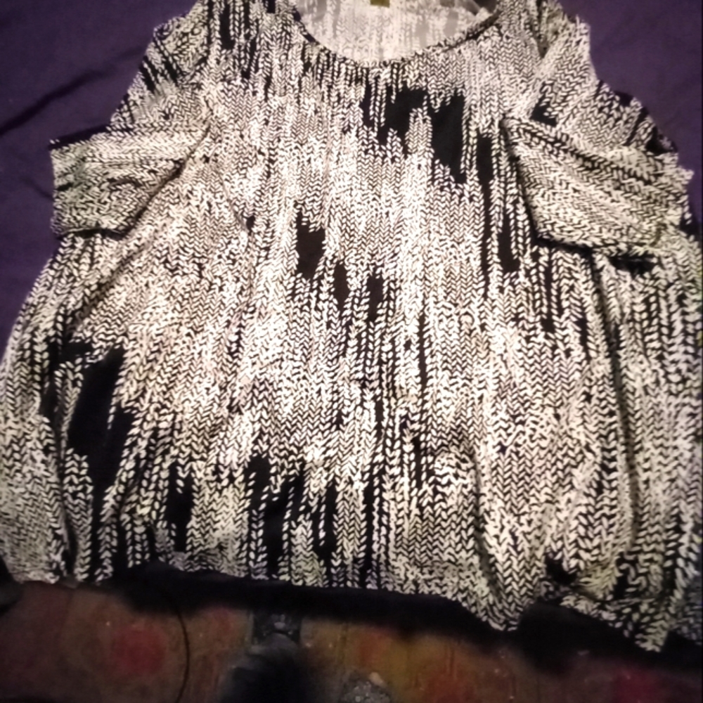 Plus size blouse